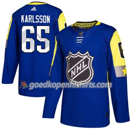 Ottawa Senators Erik Karlsson 65 2018 NHL All-Star Atlantic Division Adidas Royal Blauw Authentic Shirt - Mannen